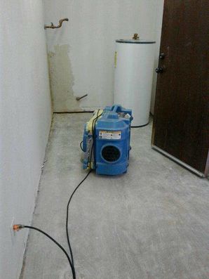 Water Heater Leak Restoration by Emergency Response Team